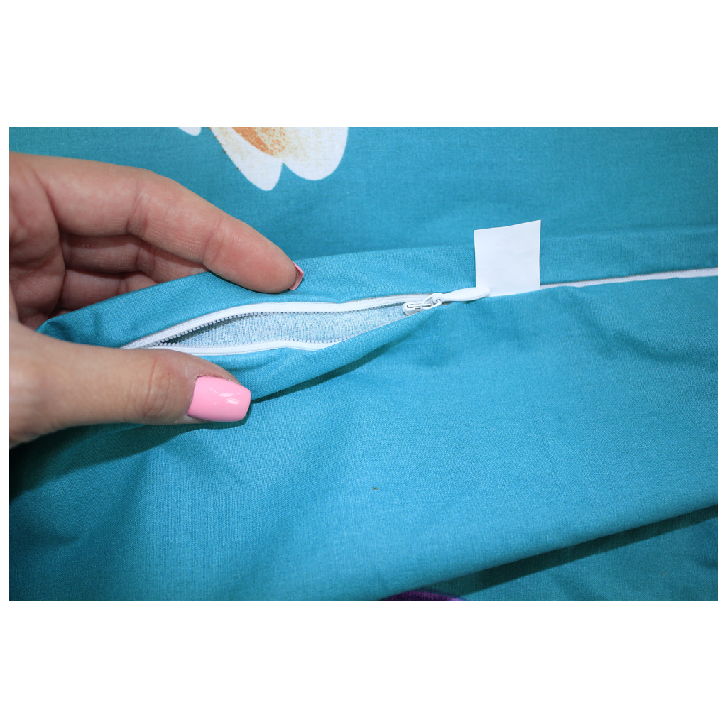 Постільна білизна MirSon Бязь Premium 17-0430 Green field Євро (2200002949255) - зображення 6