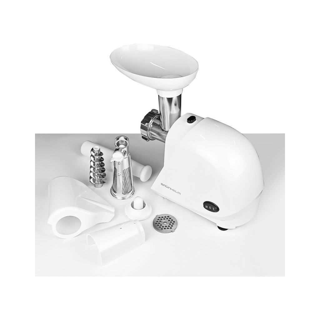 М'ясорубка Grunhelm AMG143WJ - зображення 3
