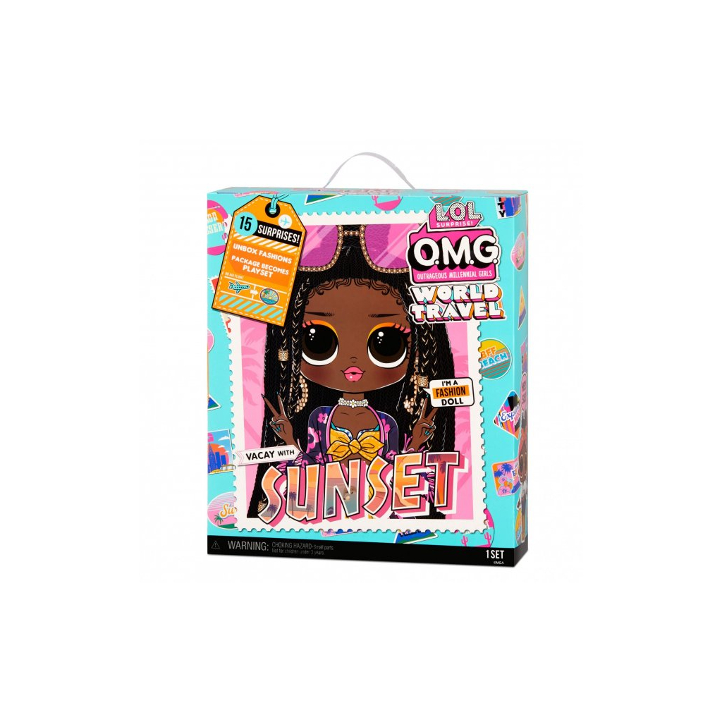 Лялька L.O.L. Surprise! серії O.M.G. Travel - Леді-Захід (576570) - зображення 2