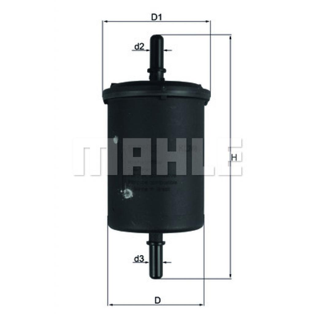 Фільтр паливний Mahle KL248 - зображення 1