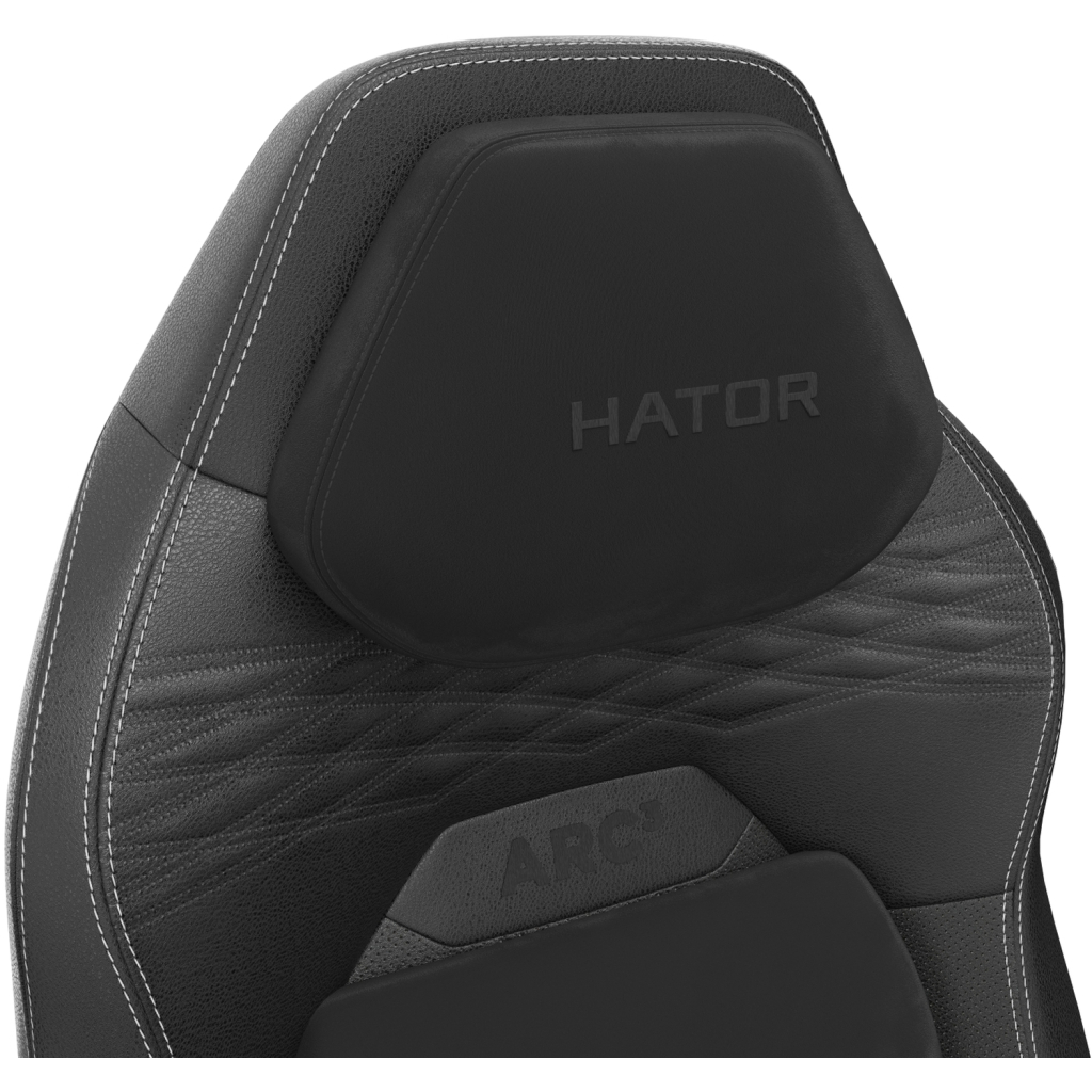Крісло ігрове Hator Arc 3 L PU Black (HTC3400L) - зображення 7