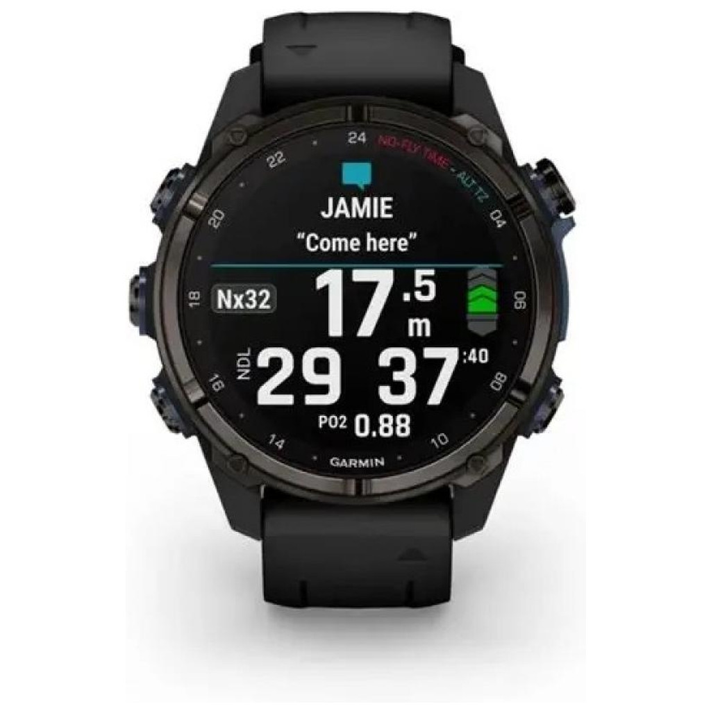 Смарт-годинник Garmin Descent Mk3i, 43mm, Crbn Gry DLC Ti/Blk, Dive Computer, GPS дайвінг комп'ютер (010-02753-11) - зображення 9