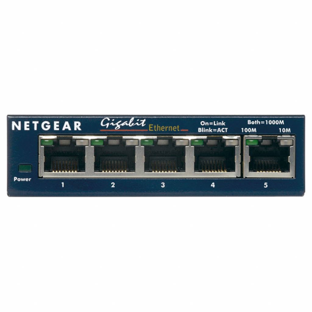 Комутатор мережевий Netgear GS105GE - зображення 2