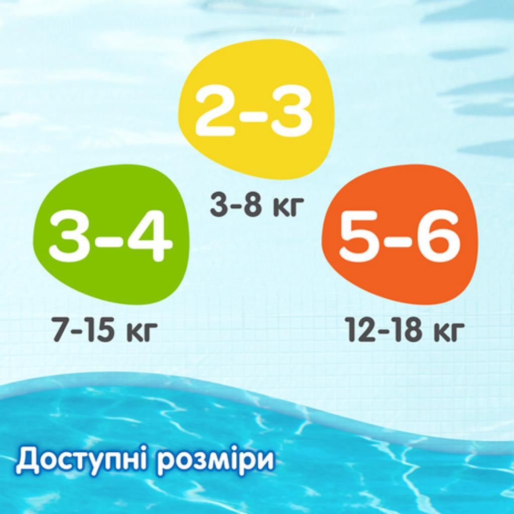 Підгузки Huggies Little Swimmers 5-6 19 шт (5029053538433) - зображення 8