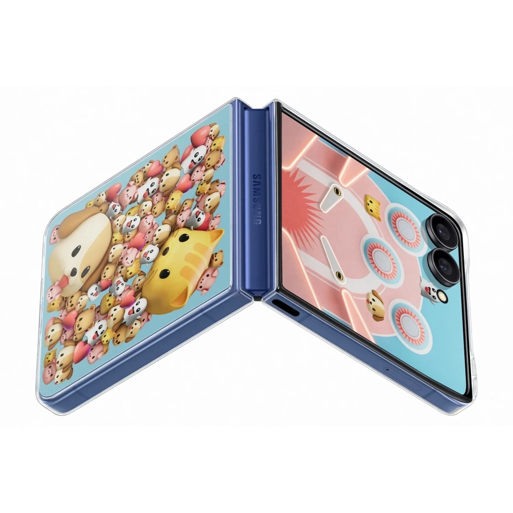 Чохол до мобільного телефона Samsung Flipsuit Galaxy Flip 7 Transparent (EF-ZF766CTEGUA) - зображення 2