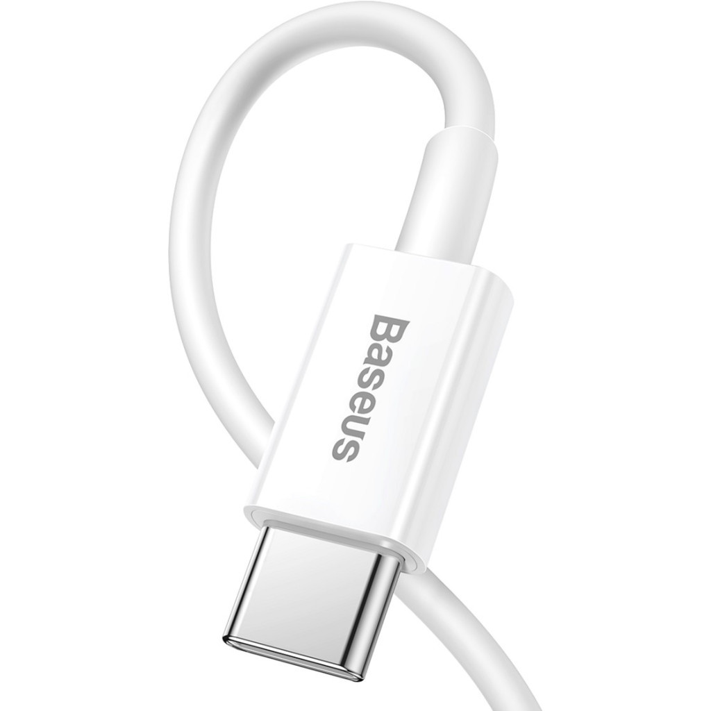 Дата кабель USB-C to Lightning 1.0m 20W Superior Series White Baseus (CATLYS-A02) - picture 3