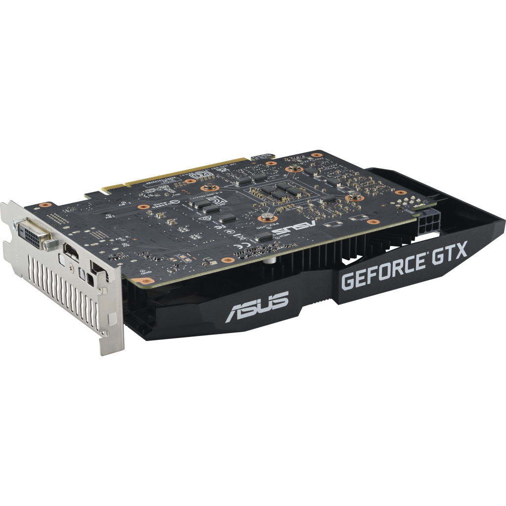 Відеокарта ASUS GeForce GTX1650 4096Mb DUAL OC D6 P EVO (DUAL-GTX1650-O4GD6-P-EVO) - зображення 6