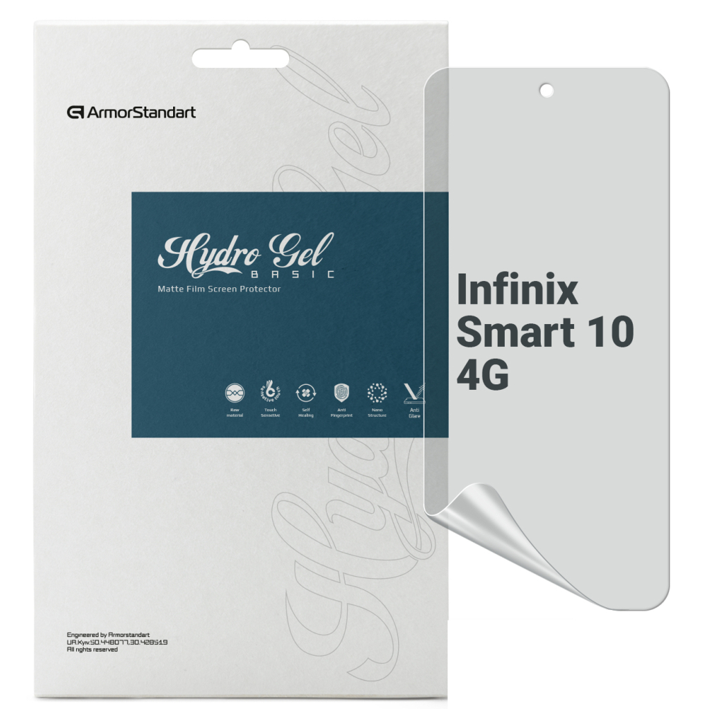 Плівка захисна Armorstandart hydrogel Matte Infinix Smart 10 4G (ARM87117) - зображення 1