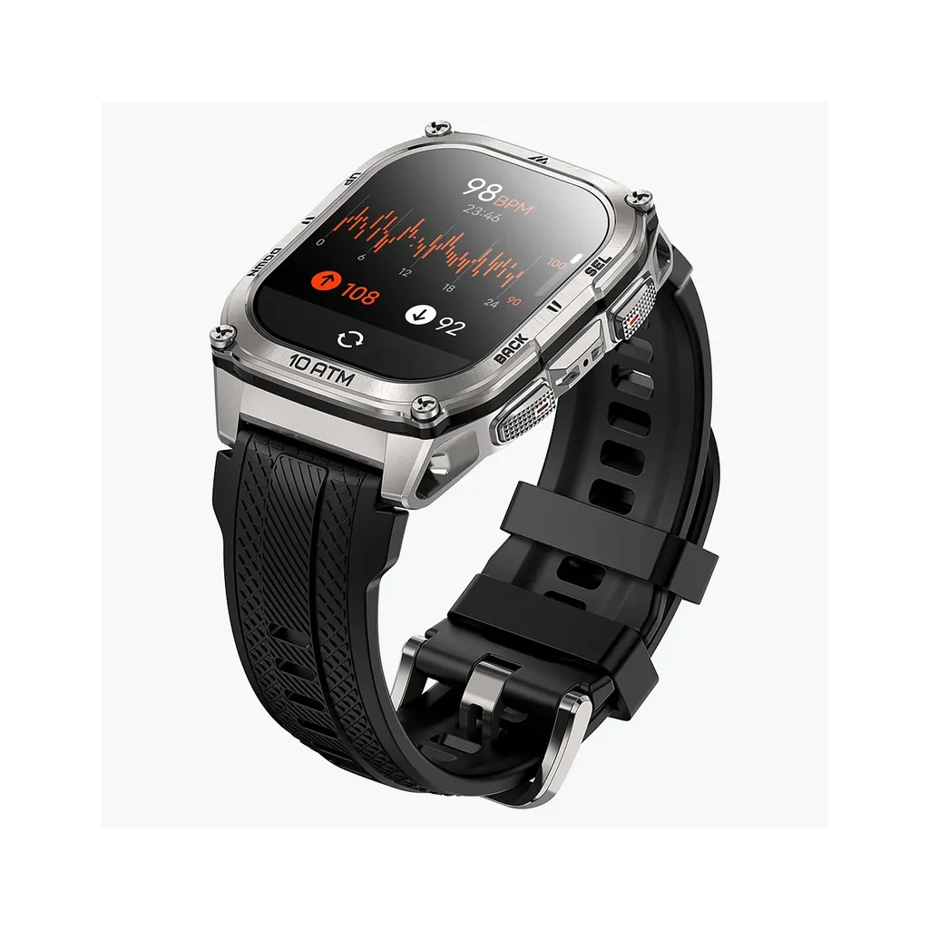 Смарт-годинник KOSPET TANK M4 SILVER (6978602500072) - зображення 4