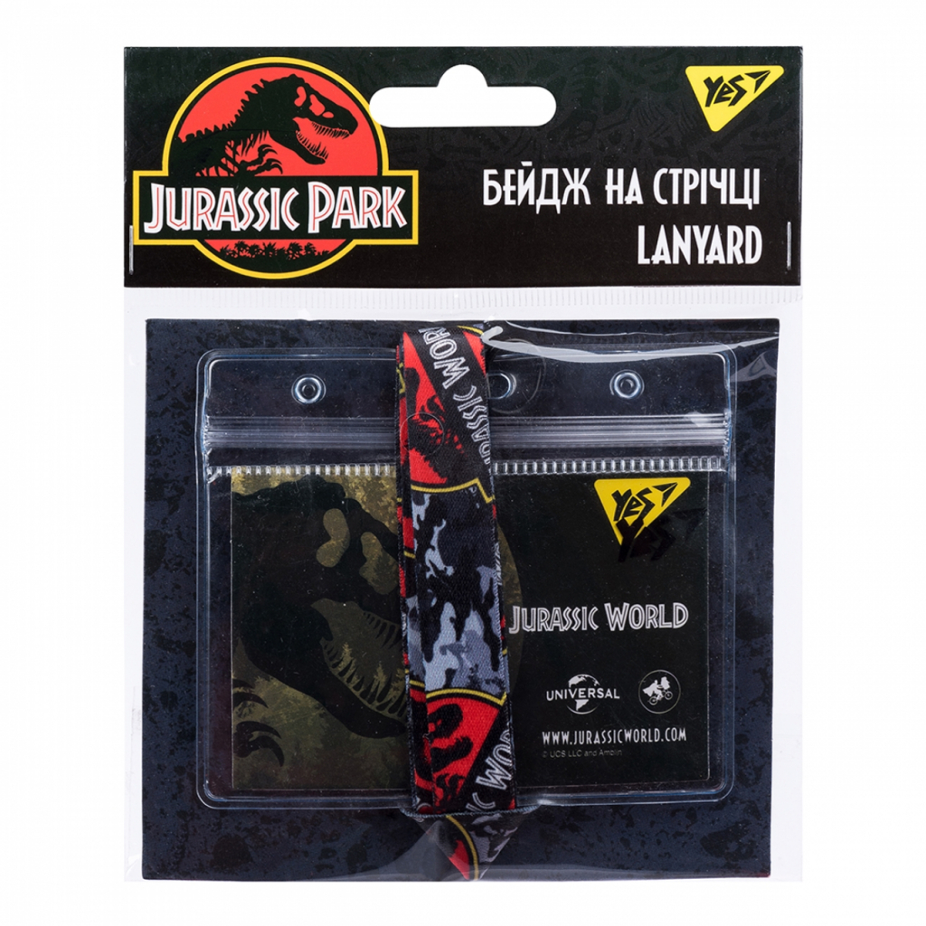 Бейдж Yes на стрічці "Jurassic World" (940237) - зображення 2