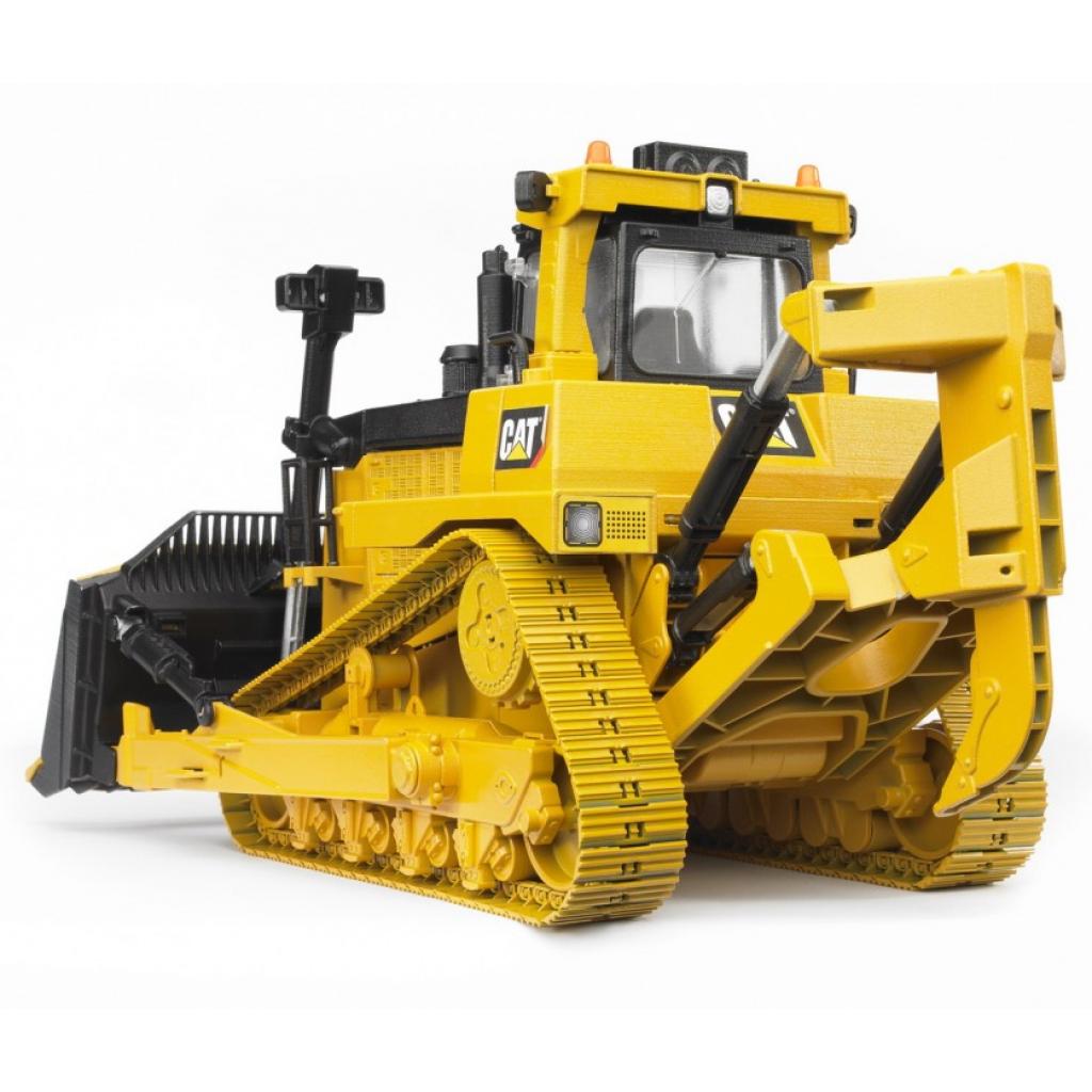 Спецтехніка Bruder великий гусеничний бульдозер CAT, М1: 16 (02452) - зображення 7