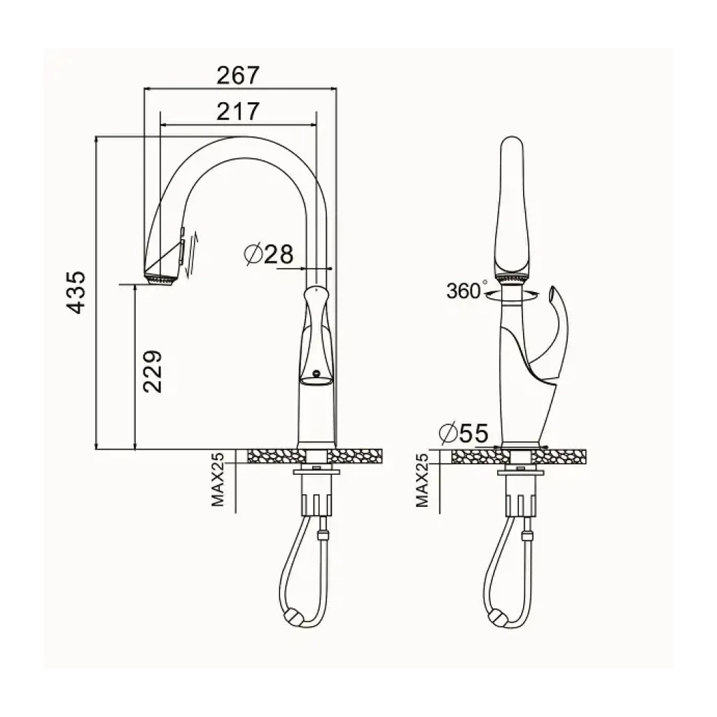 Змішувач Nett SBB-435 - зображення 2