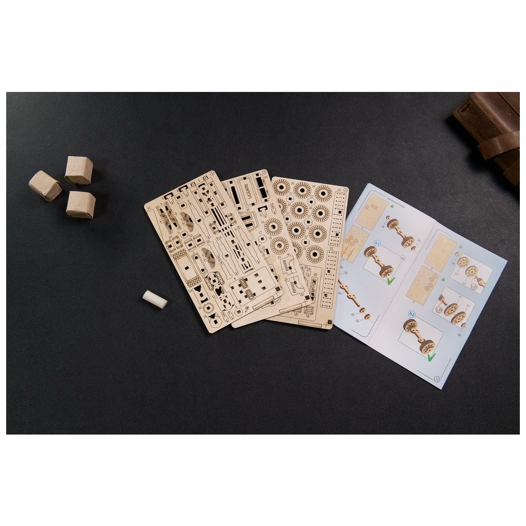 Конструктор Ugears Військовий тягач (6337471) - зображення 10