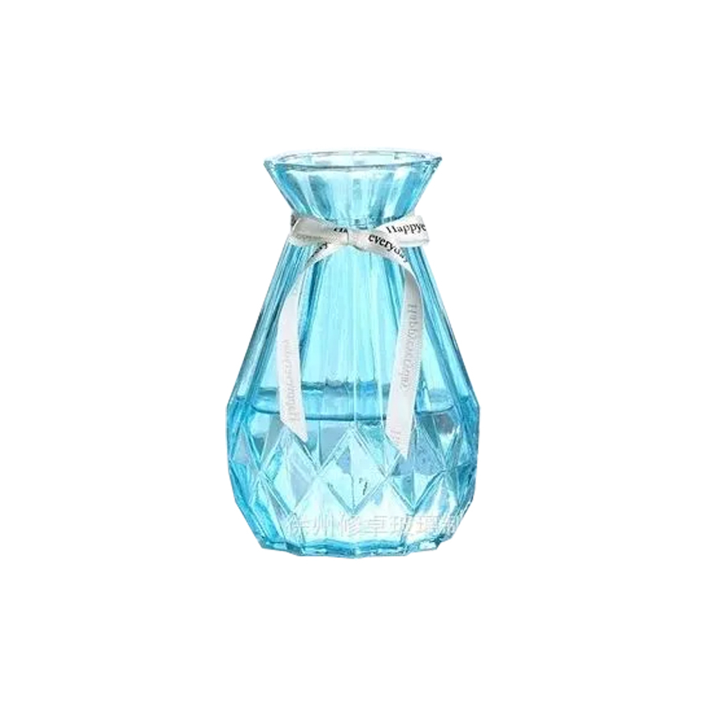 Ваза Viva Berryl 18 см Блакитна (6841699) - зображення 1