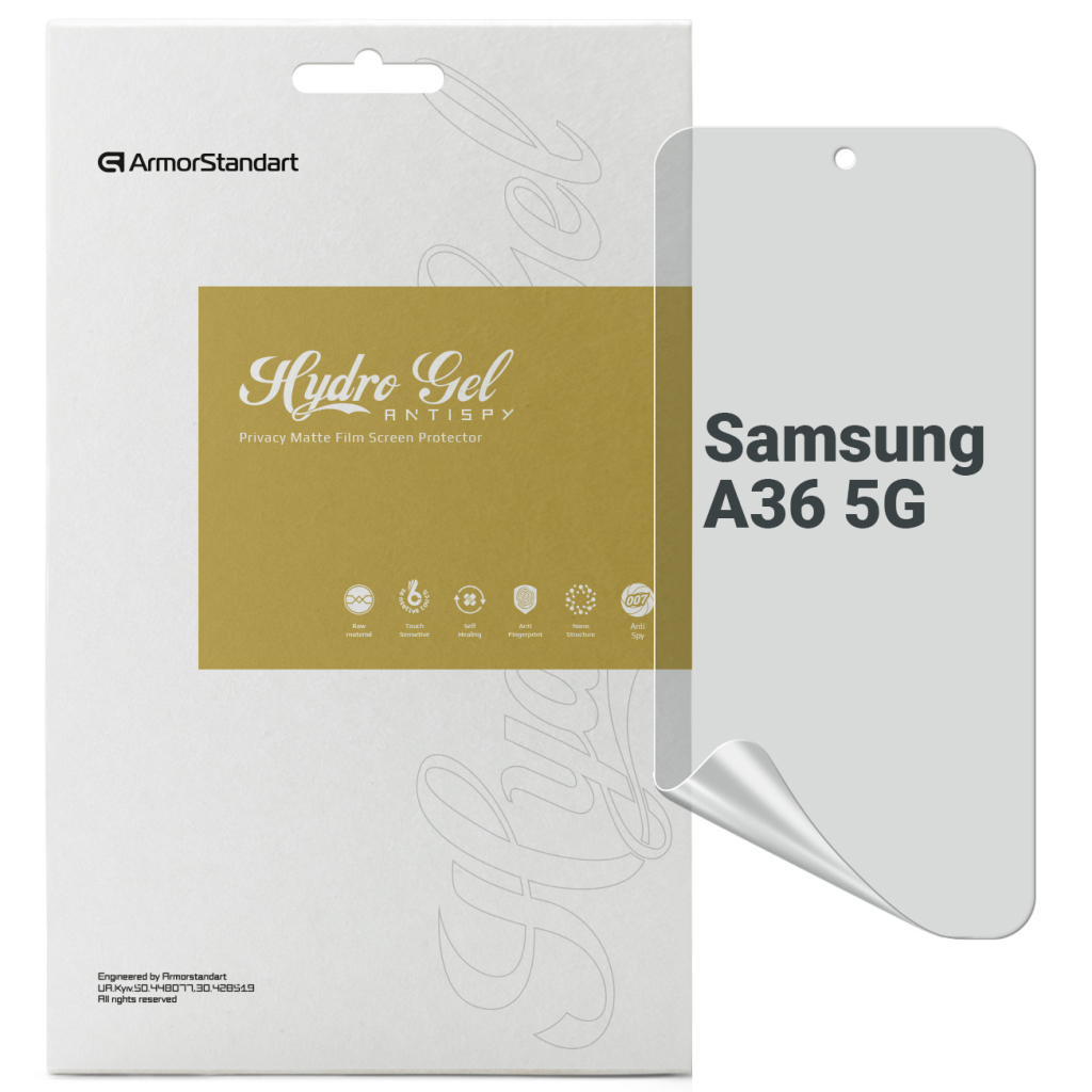 Плівка захисна Armorstandart Anti-spy Samsung A36 5G (ARM82224) - зображення 1