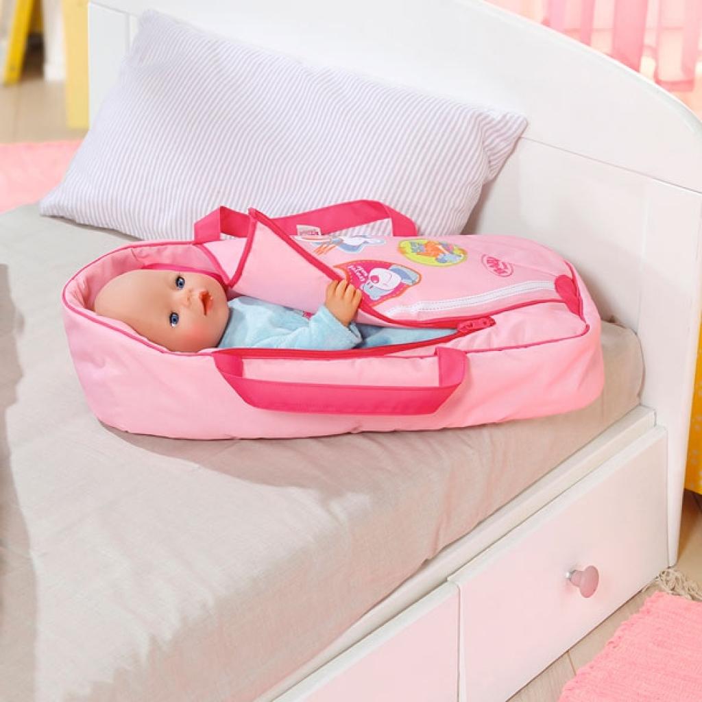 Аксесуар до ляльки Zapf Люлька-переноска 2 в 1 Сладкие сны с подушкой (822203) - зображення 5