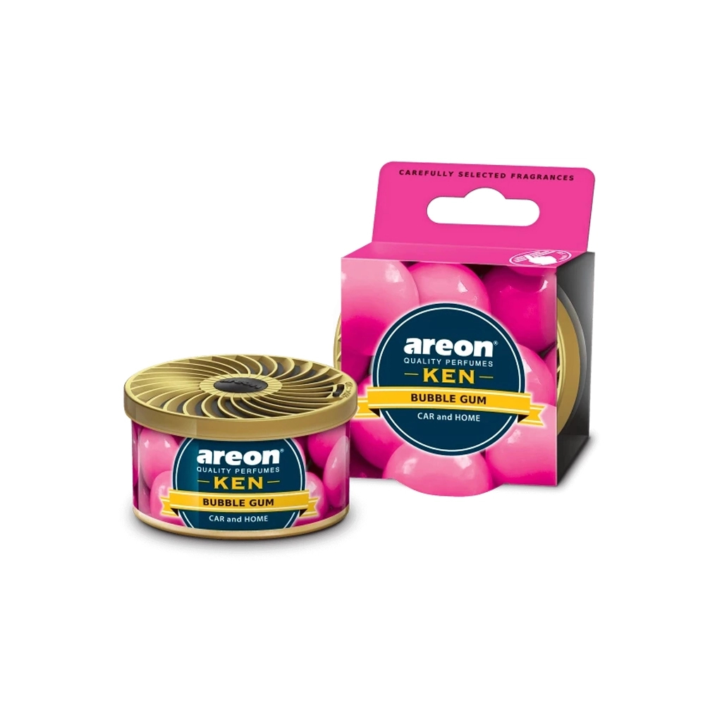 Ароматизатор для автомобіля Areon Ken Bubble Gum (77202) - зображення 1