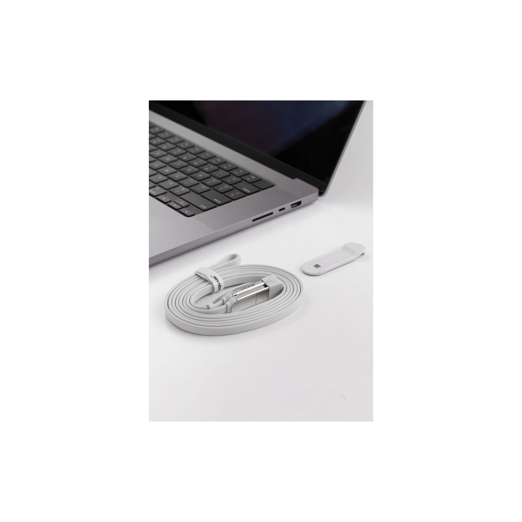 Дата кабель 6in1 inCharge XL 2.0m white Rolling Square (XLM02R) - зображення 6