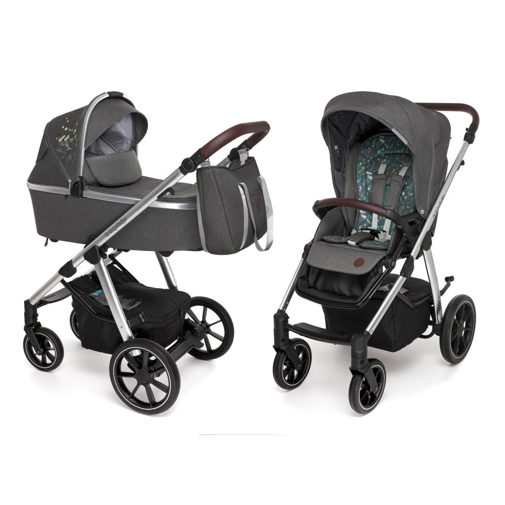 Коляска Baby Design 2 в 1 Bueno 117 GRAPHITE (203558) - зображення 1