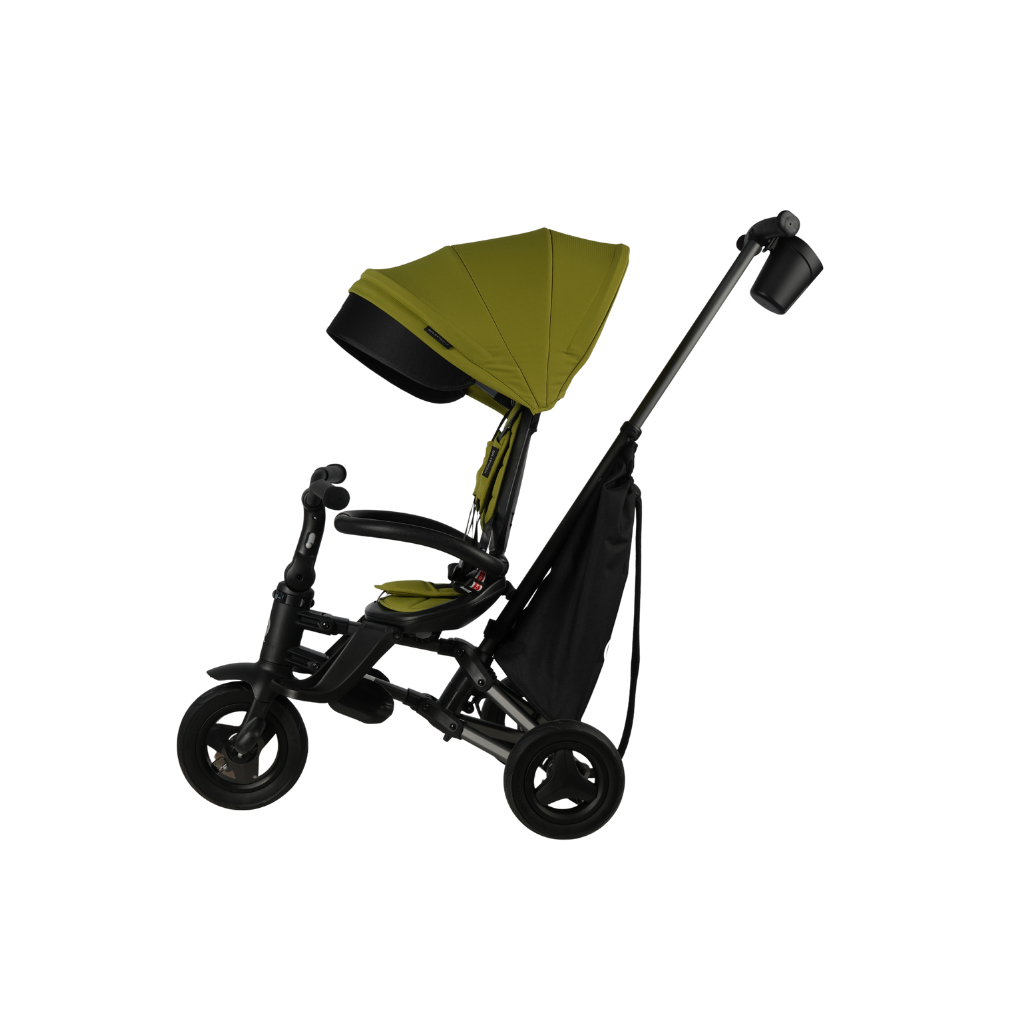 Дитячий велосипед QPlay Nova+ Rubber складаний триколісний Military Green (S700-17Nova+RubberMG) - зображення 5