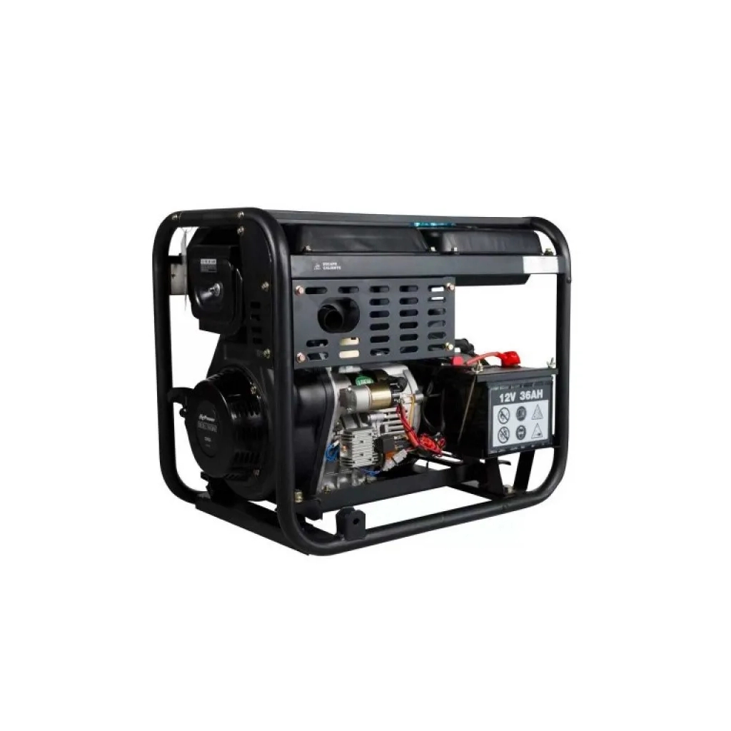 Генератор ITC Power DG6000LE 5000/5500 W - ES (6807185) - зображення 4