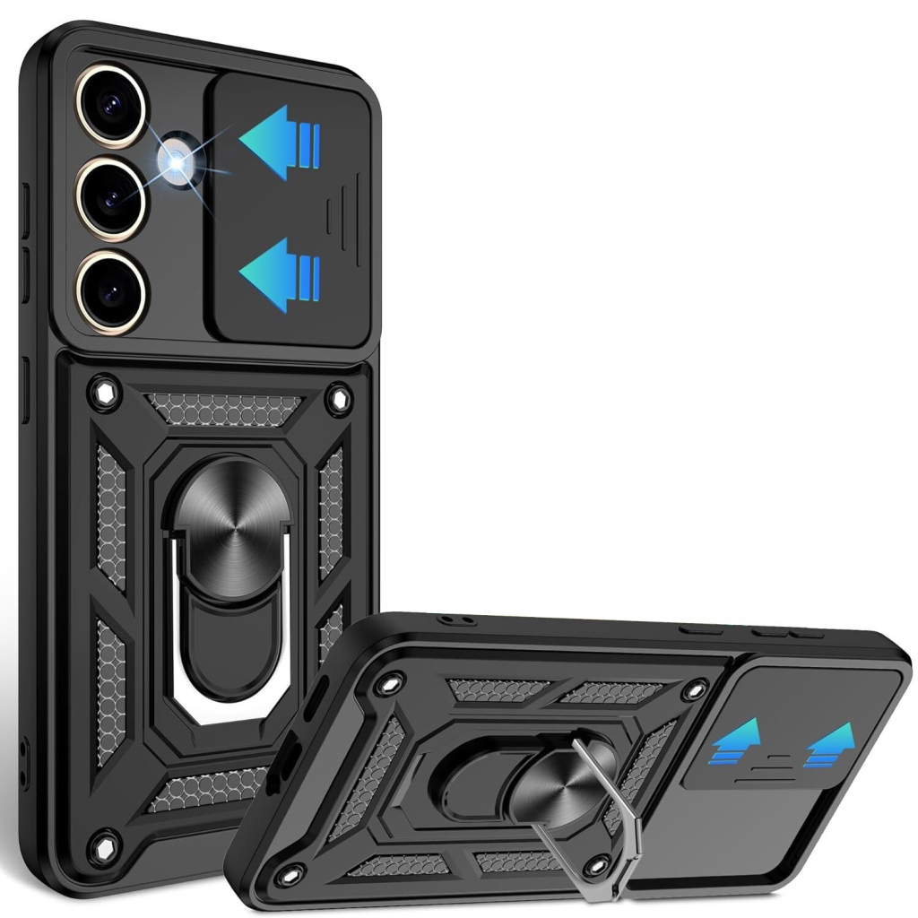 Чохол до мобільного телефона BeCover Military Samsung Galaxy S25 FE SM-S731 Black (714385) - зображення 1