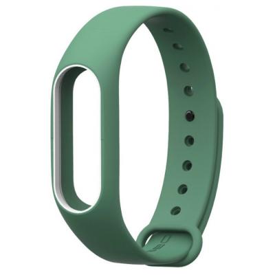 Ремінець до фітнес браслета Xiaomi Mi Band 2 green-white (297446) - зображення 1