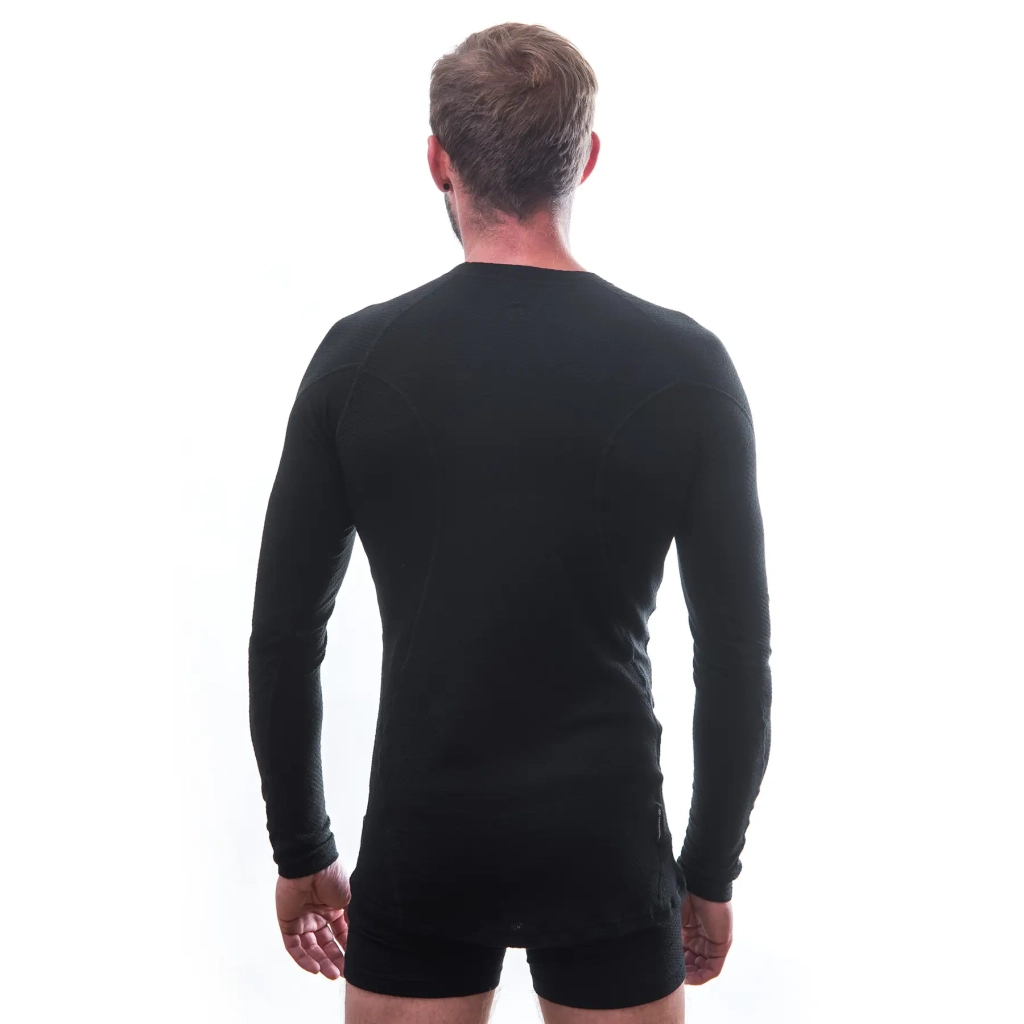 Термокофта Sensor Merino DF LS black 15100021 XXL (SM11M-black-XXL) - изображение 3