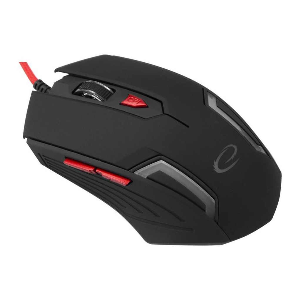 Мишка Esperanza MX205 Fighter red (EGM205R) - зображення 4