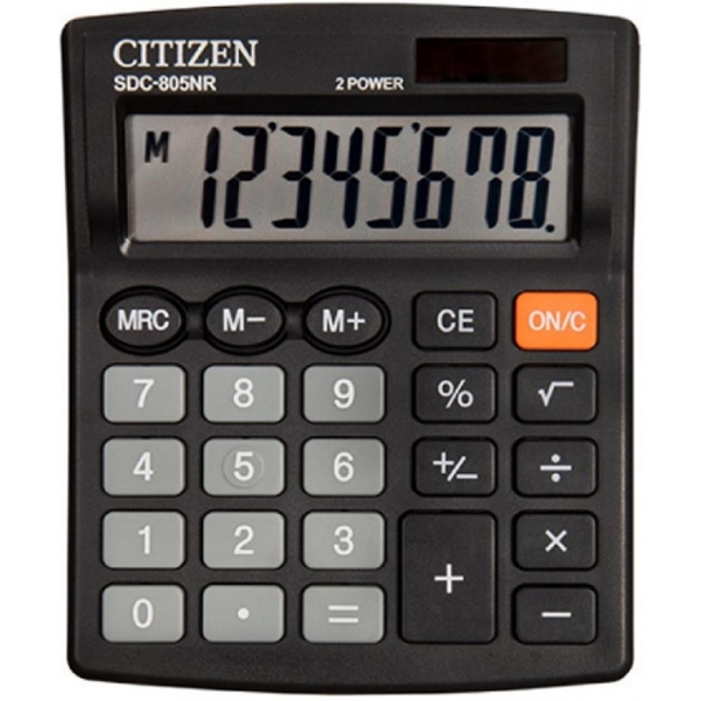 Калькулятор Citizen SDC-805NR - зображення 1