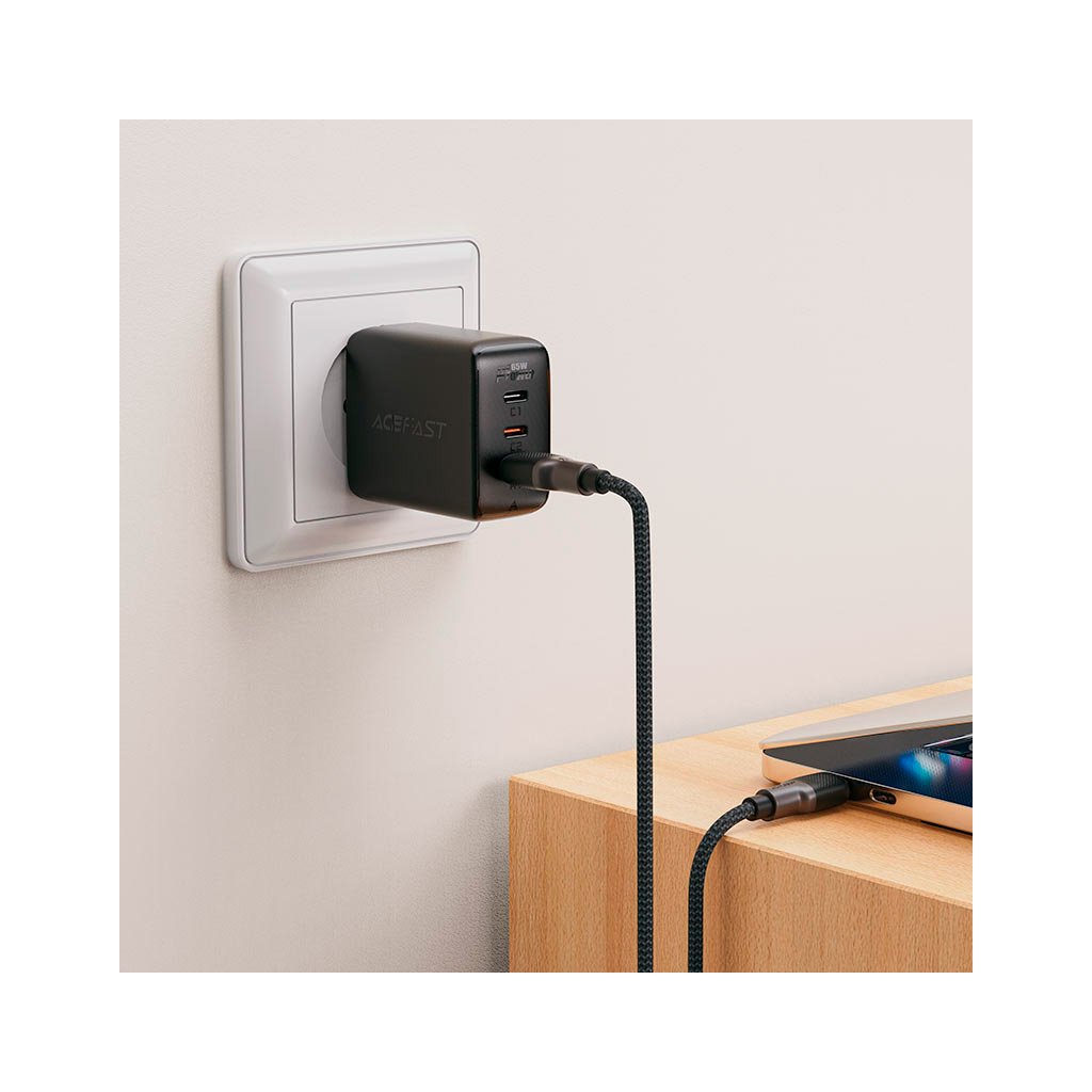 Дата кабель USB 2.0 AM to USB-C 1.2m 3.0A silicone braid Acefast (6974316283126) - зображення 7