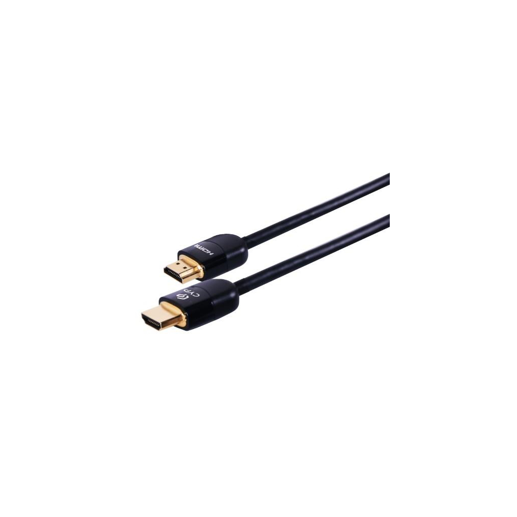 Кабель мультимедійний HDMI to HDMI 2.0m CBL-H300-020 Premium 4K 30AWG Cypress (CBL-H300-020) - зображення 2