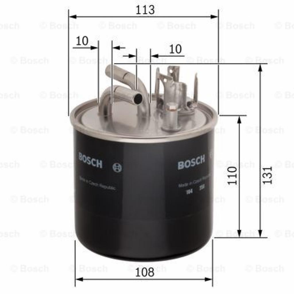 Фільтр паливний Bosch 0 450 906 458 - зображення 5