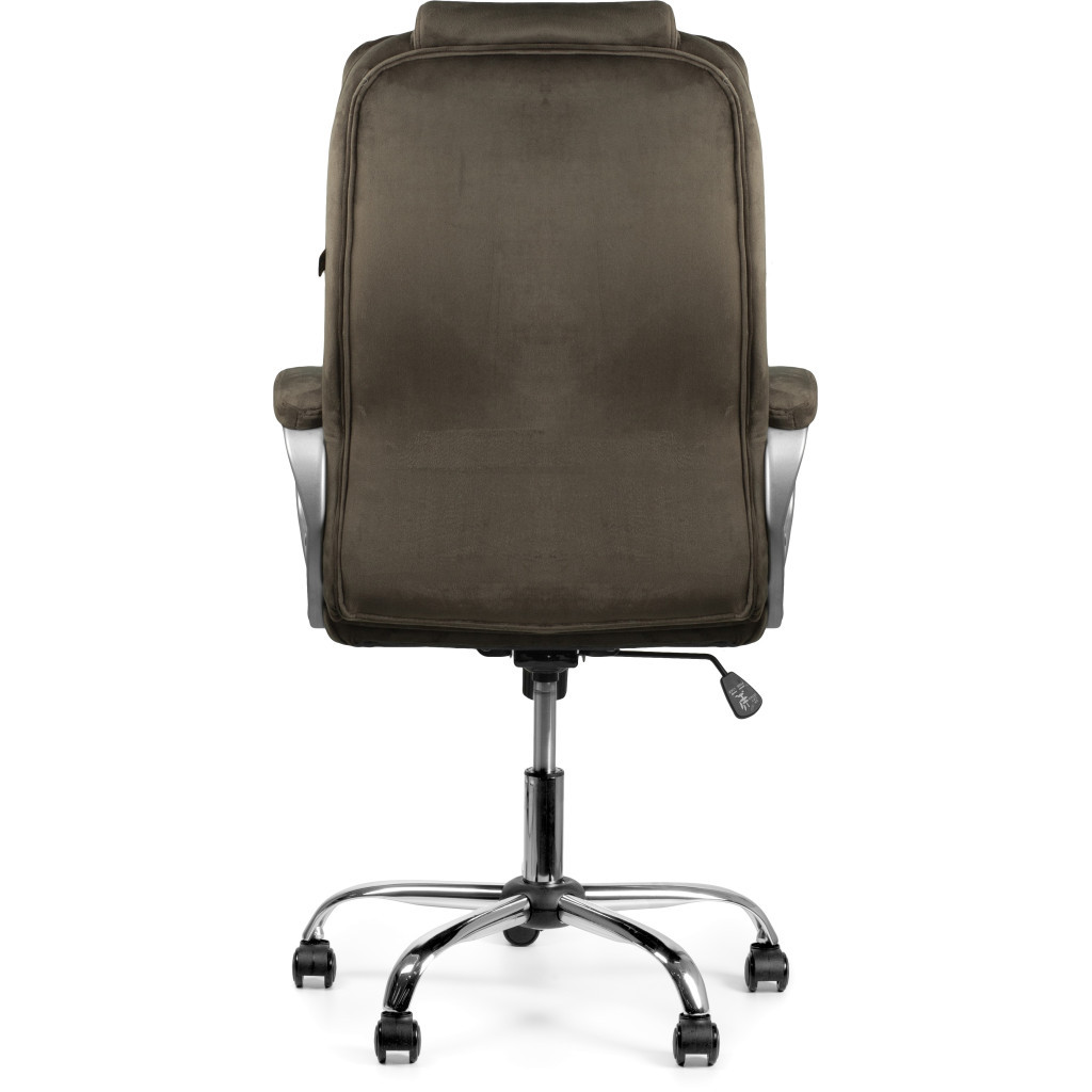 Офісне крісло Barsky Soft Microfiber Brown Soft-02 (Soft-02) - зображення 4