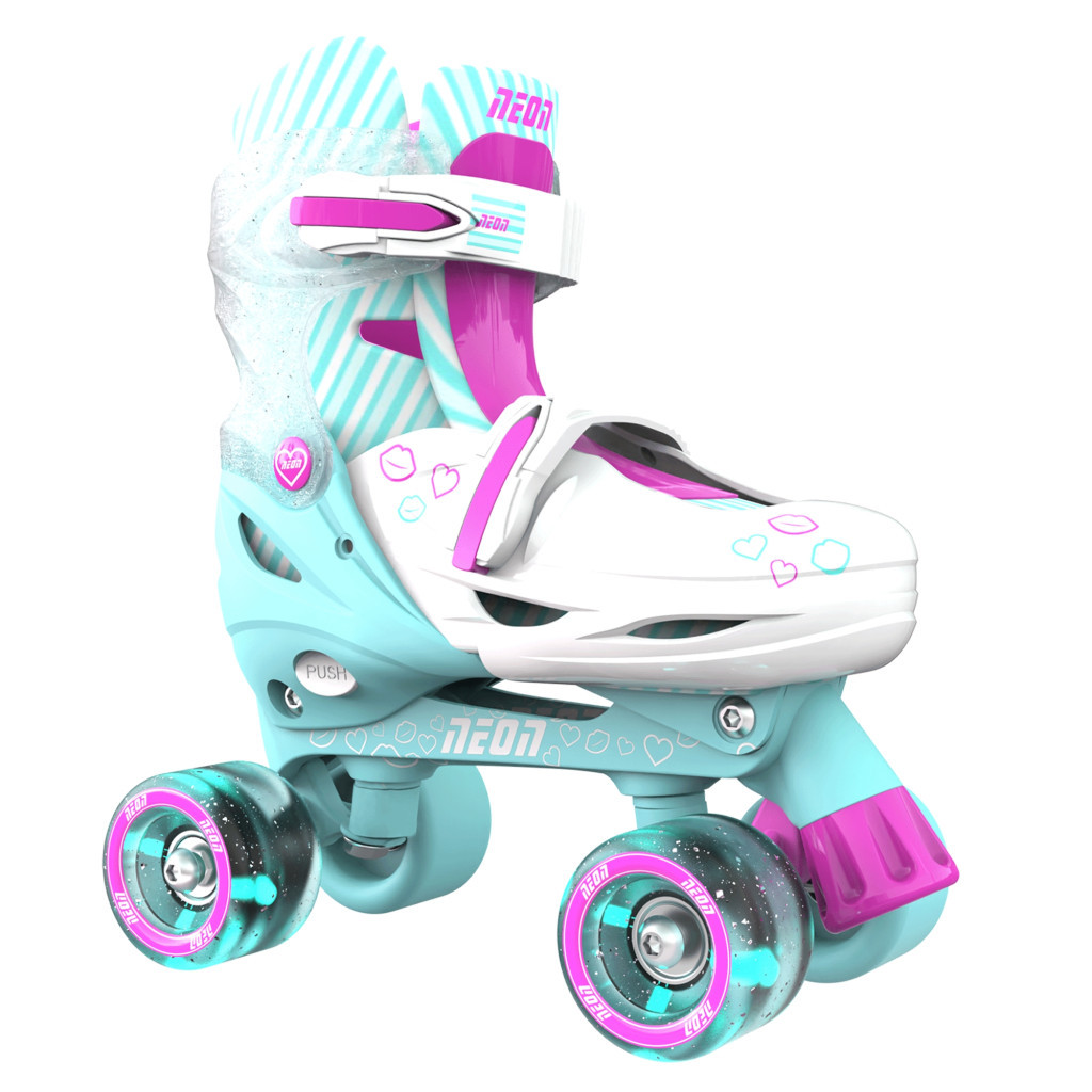 Роликові ковзани Neon Сombo Turquoise розмір 34-37 (NT10T4) - зображення 5