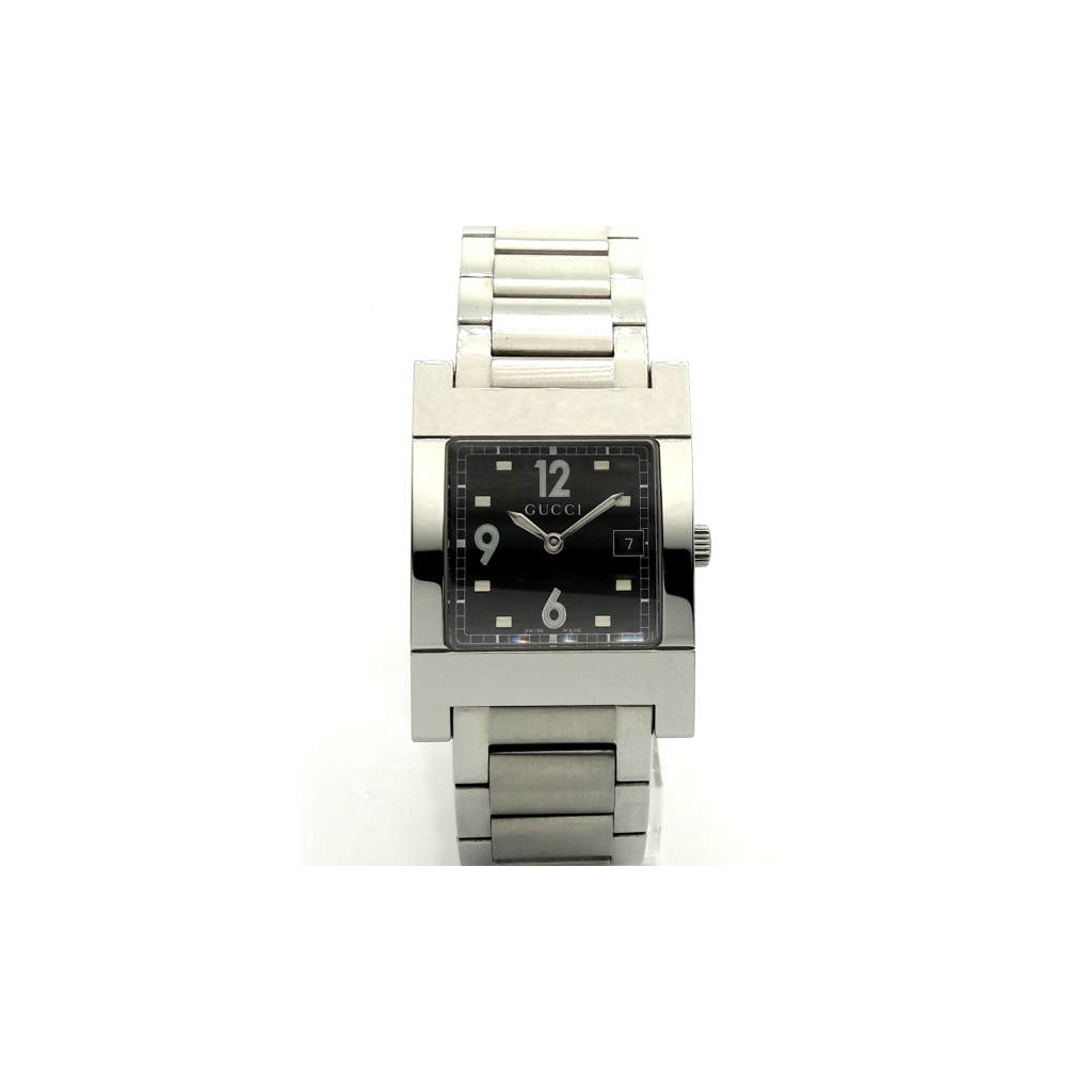 Наручний годинник Gucci 7705M 17735 BLK STEEL BRACELET - зображення 1