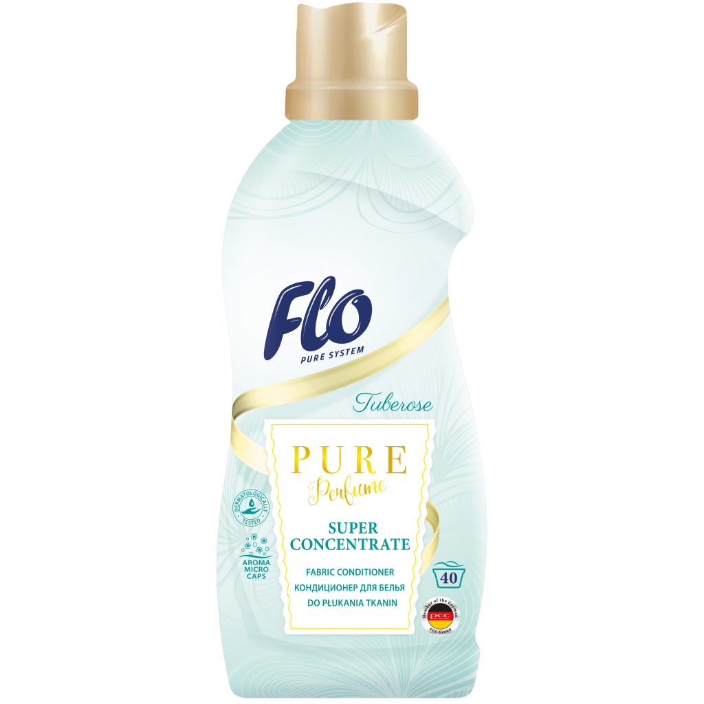 Кондиціонер для білизни Flo Pure Perfume Tuberose концентрат 1 л (5900948241679) - зображення 1