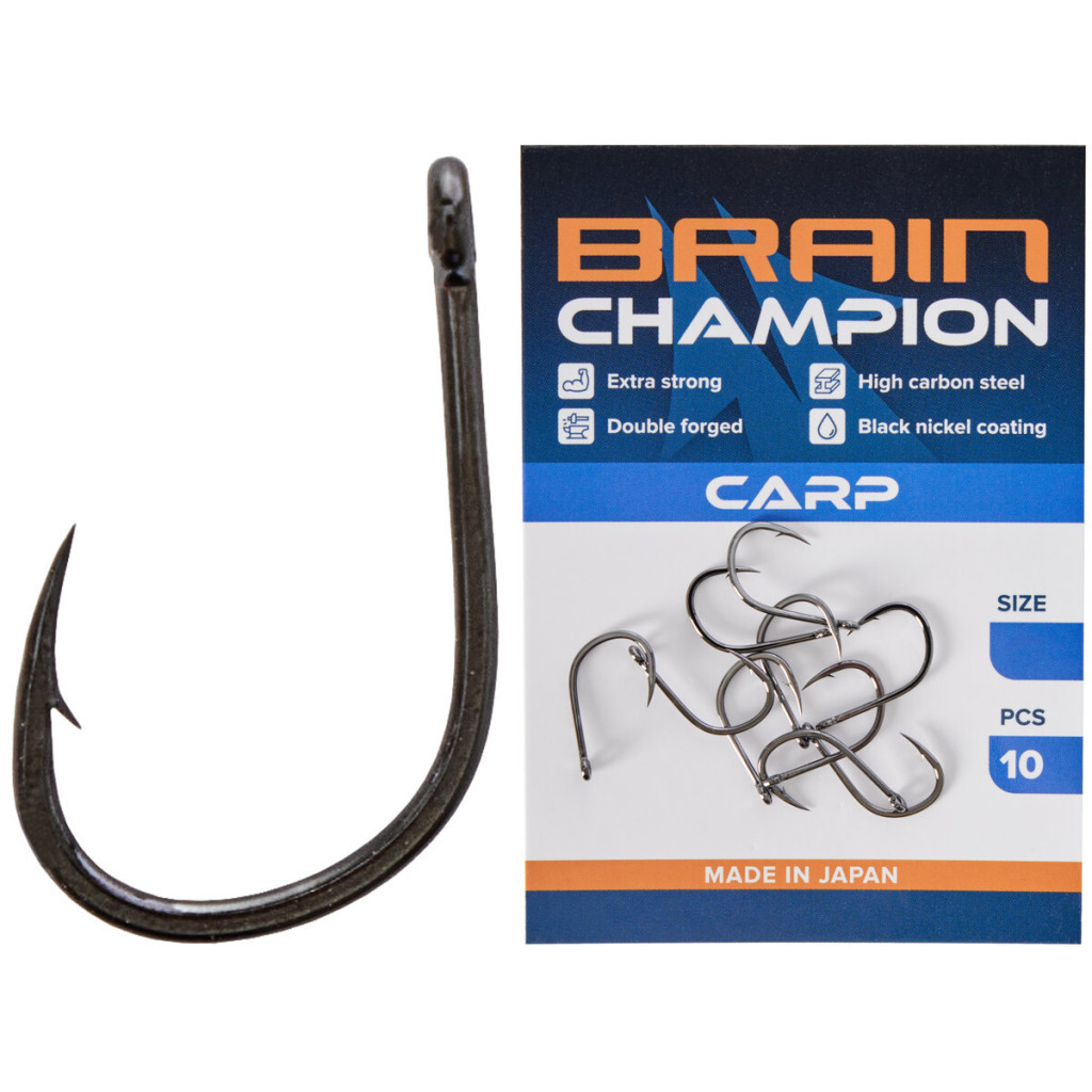Гачок Brain Champion Carp 6 (10 шт/уп) (1858.54.31) - зображення 1