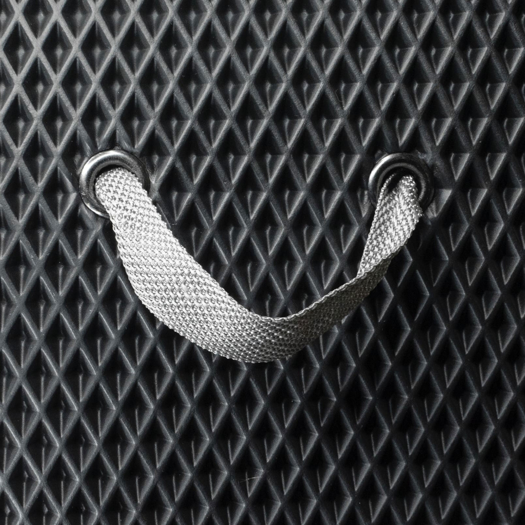 Сумка-органайзер EVAtech L-PRO 32x75x30 см. Ромб чорний з сірим кантом (BS13641OL3RBG) - зображення 3