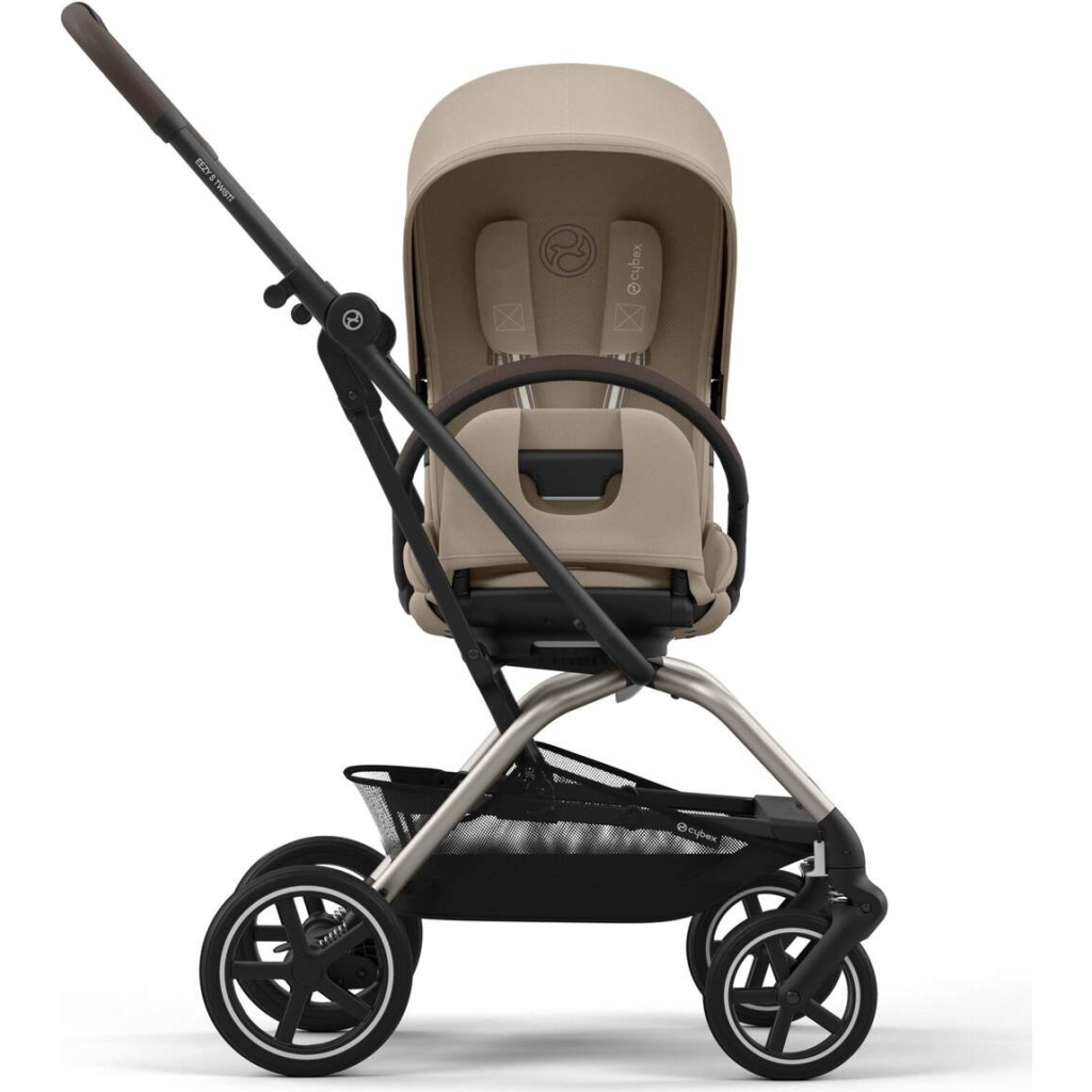 Коляска Cybex Eezy S Twist+ 2 TPE B Almond Beige (з бампером) (524000127) - зображення 3