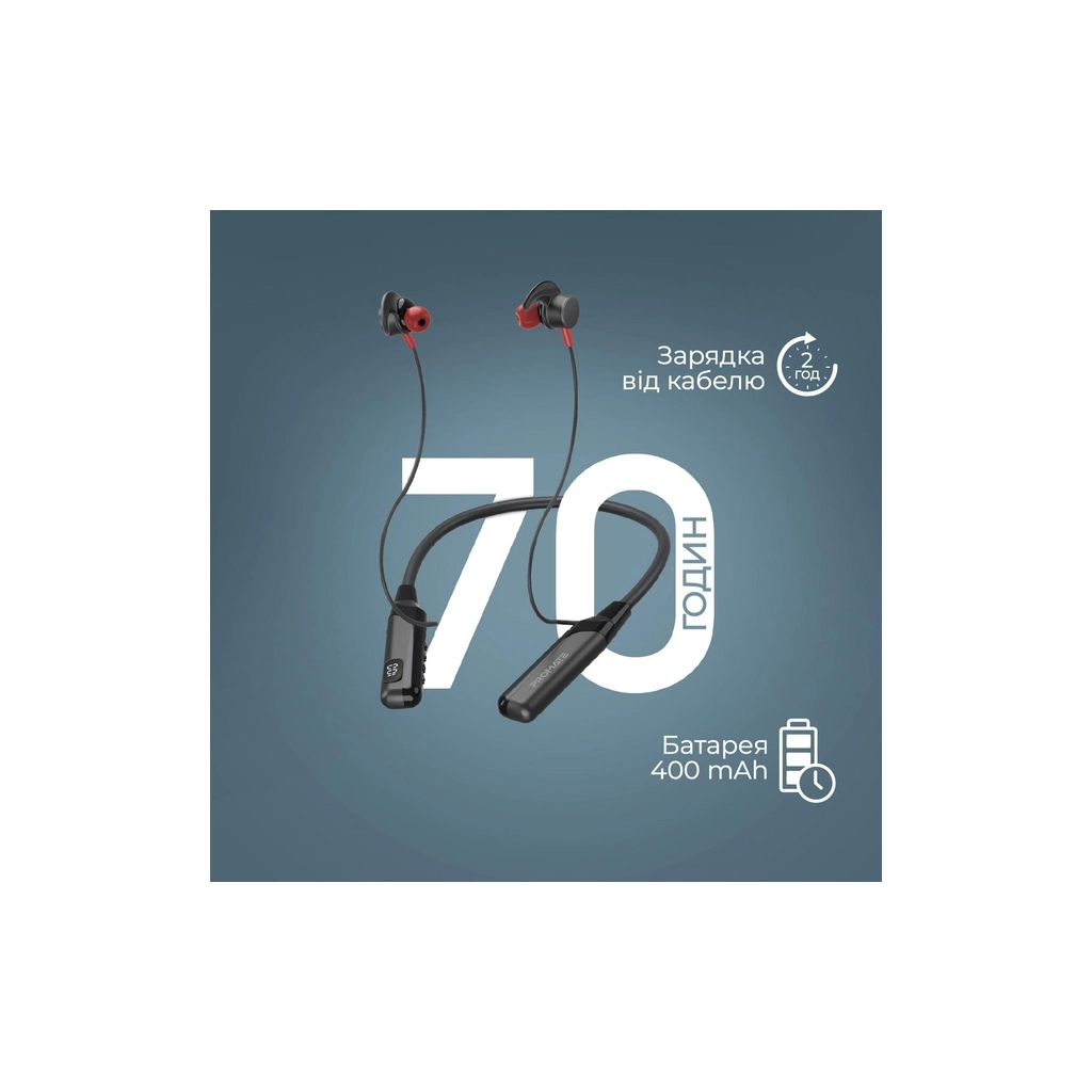 Навушники Promate Blend Black (blend.black) - зображення 6