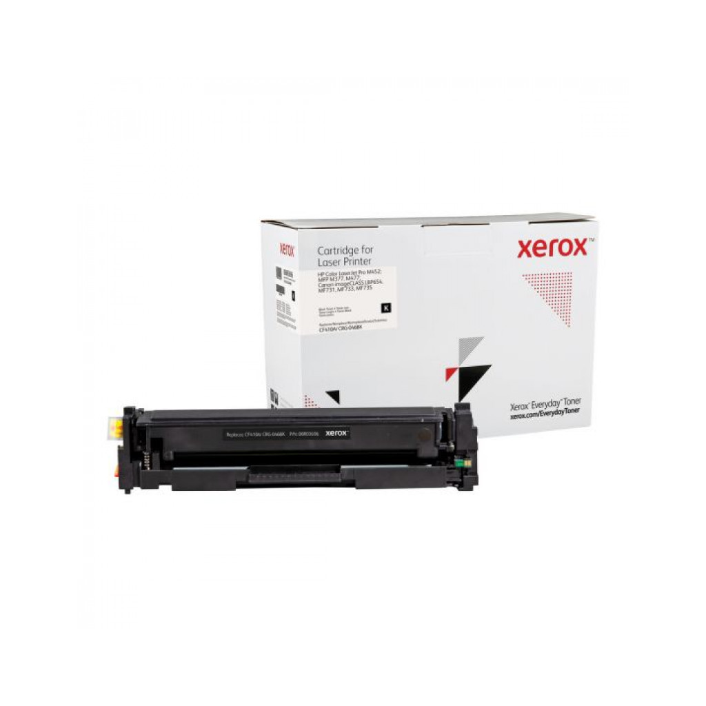 Картридж Xerox HP CF410A (410A), Canon 046 black (006R03696) - зображення 1