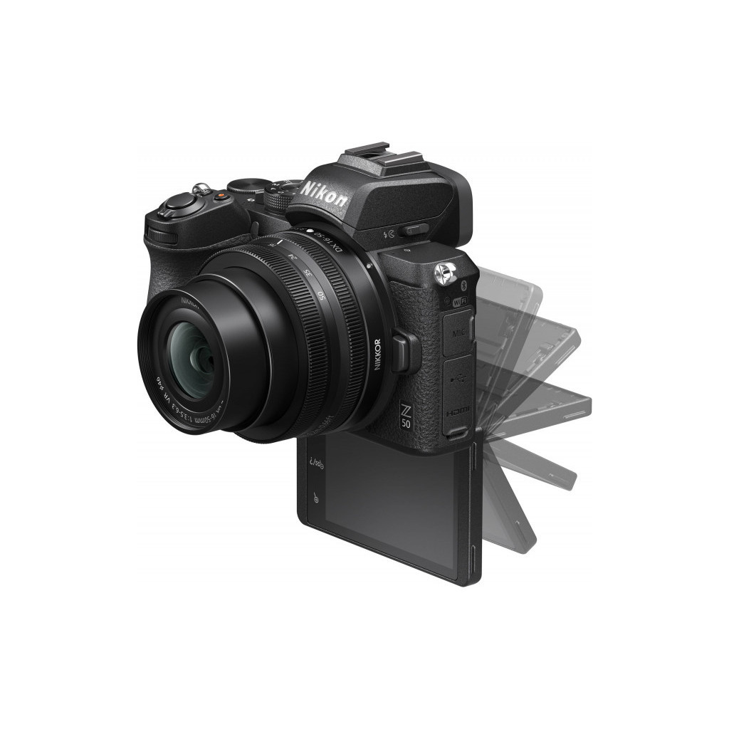 Цифровий фотоапарат Nikon Z50 + 16-50mm VR + FTZ (VOA050K004) - зображення 12