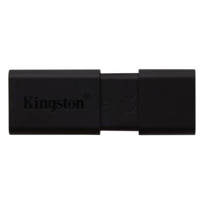 USB флеш накопичувач Kingston 128GB DT100 G3 Black USB 3.0 (DT100G3/128GB) - зображення 2