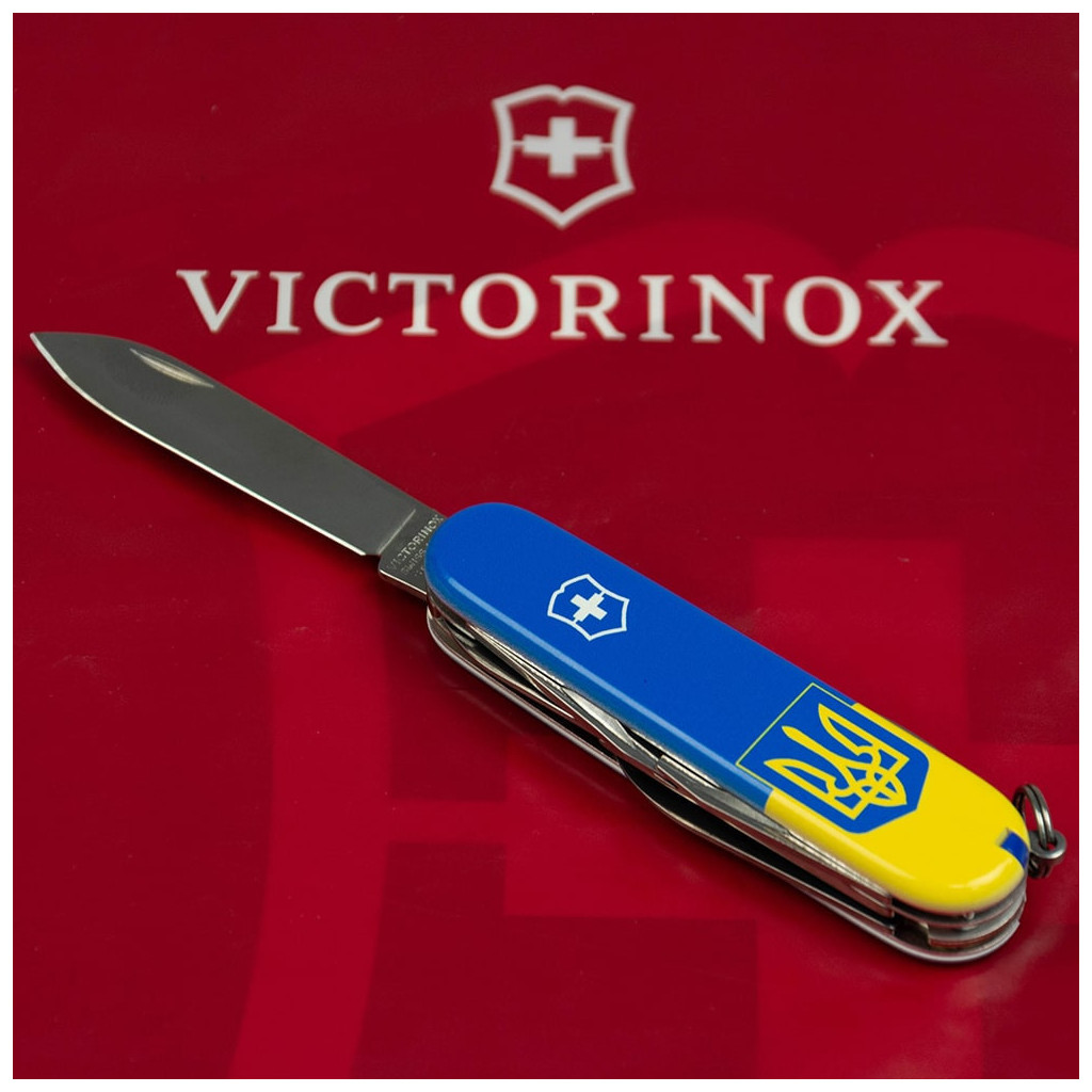 Ніж Victorinox Climber Ukraine Герб на прапорі (1.3703.7_T3030p) - зображення 5