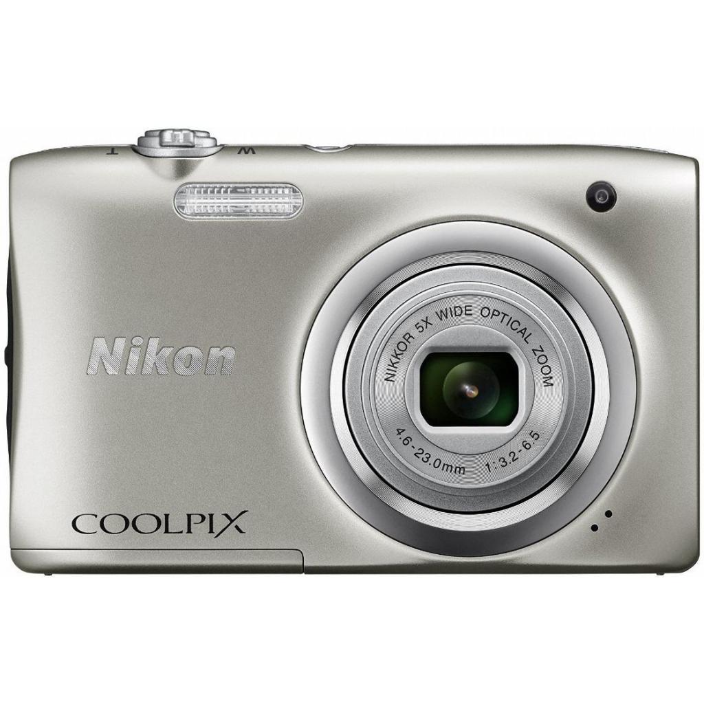 Цифровий фотоапарат Nikon Coolpix A100 Silver (VNA970E1) - зображення 1