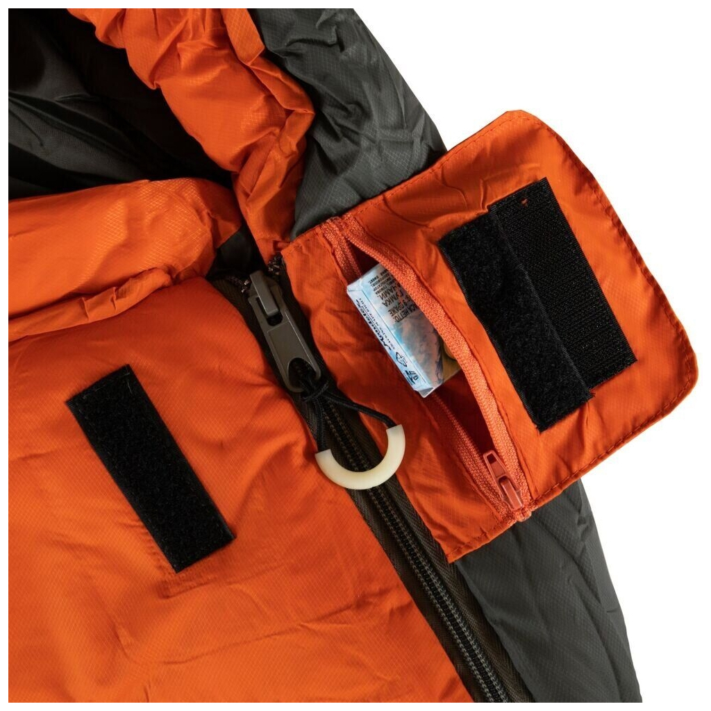 Спальний мішок Tramp Fjord Long Orange/Grey L (UTRS-049L-L) - зображення 5