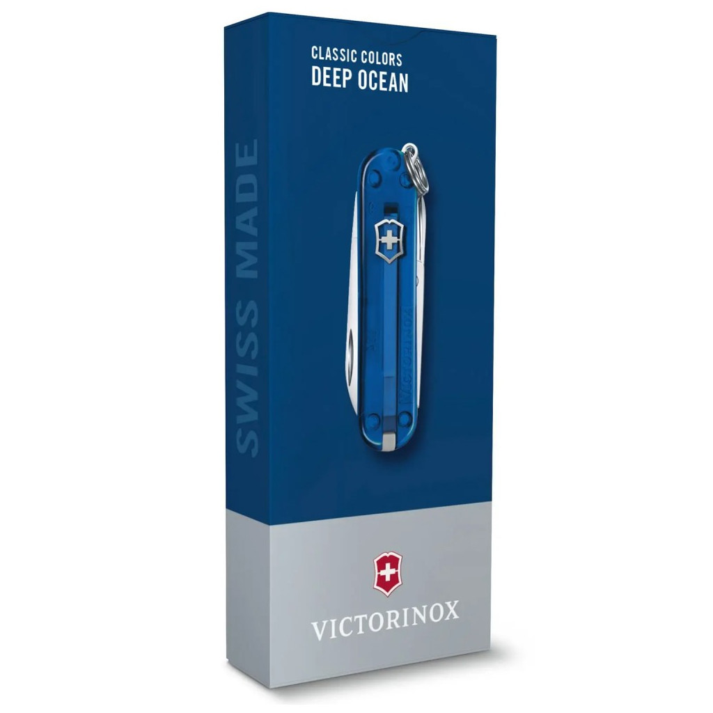 Ніж Victorinox Classic SD Colors Deep Ocean (0.6223.T2G) - зображення 4