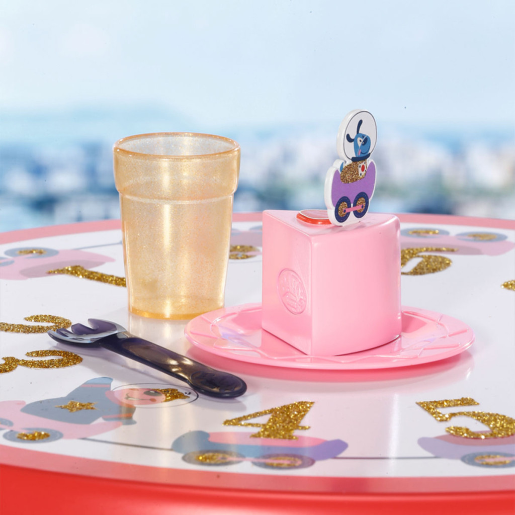 Аксесуар до ляльки Zapf Baby Born Набір меблів День Народження - Вечірка з тортом (831076) - зображення 9