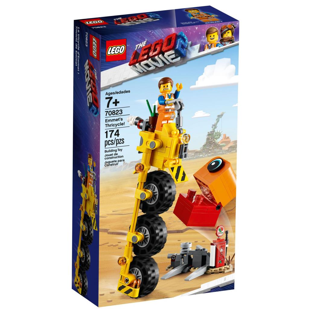 Конструктор LEGO Movie Триколісний велосипед Еммета! 174 деталі (70823) - зображення 1